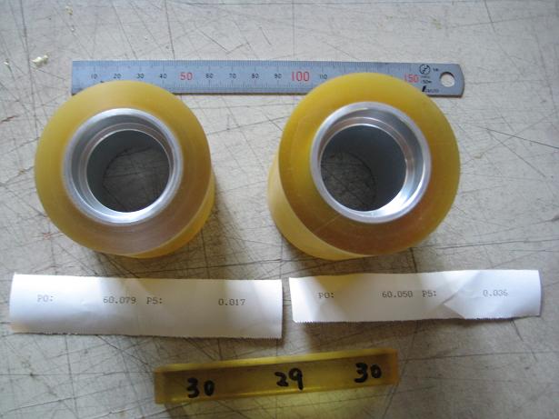 ウレタンゴム加工の写真