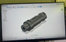 ウレタンローラーを３DCADで製作してみました。