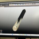 3Dスキャナーを使用したらR形状も９分で測定出来ます！